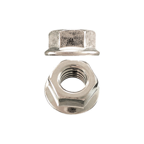 5/16"-18 UNC Zinc Plated Hex Smooth Flange Nut 2500 Pc.   B118-116