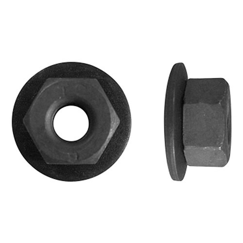 M6-1.00 Grade 10.9 Bare Hex Washer Flange Nut 25 Pc.   244-955