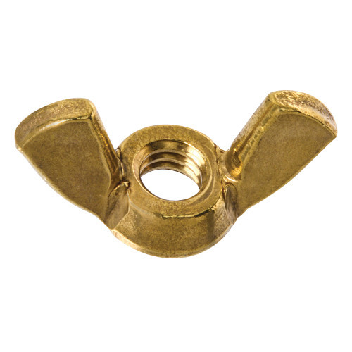 #10-24 Brass Wing Nut 100 Pc.   5639-010