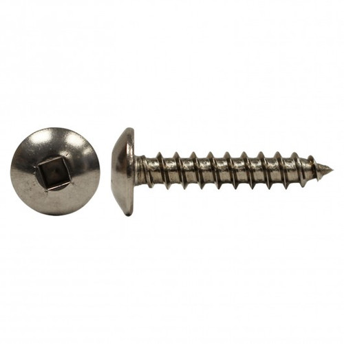 #10 x 2-1/2" Truss Head Stainless Steel Tapping Screw 100 Pc.   5164-202