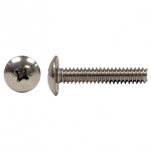 1/4"-20 x 1" Truss Head Stainless Steel Machine Screw 100 Pc.   5115-309