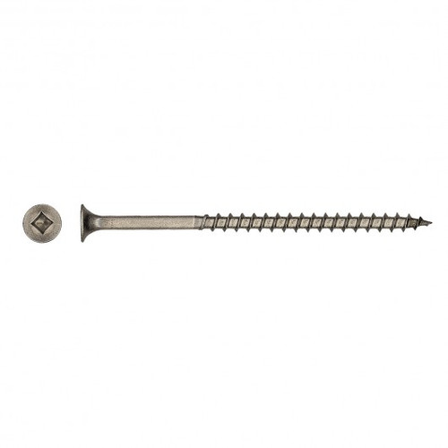 #8 x 3" Countersunk Stainless Steel Decking Wood Screw 800 Pc.   5140-560