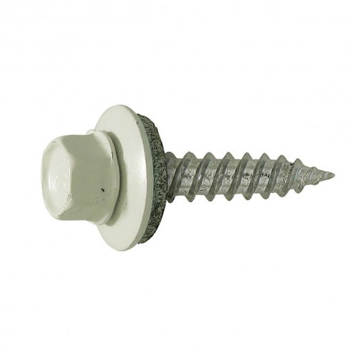 #10 x 1-1/2" Hex Head Steel Self Sealing Roofing/Siding Screw 2000 Pc.   B126-940