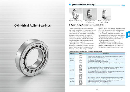 ISO Cylindrical Roller Bearing Assembly - Pressed Steel Cage  NJ409V2