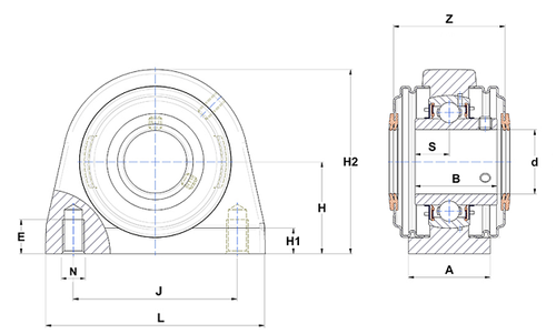1-3/8"   SUCPA207-22C0FG1