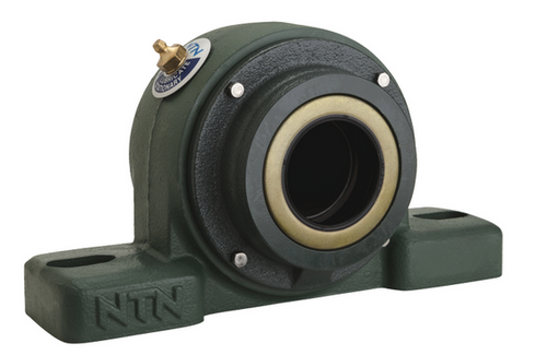 2-7/16" SPW (SN) Sealed Spherical Roller Bearing Pillow Block Assembly - Two Open End covers  C-SPW2215-207N1#K