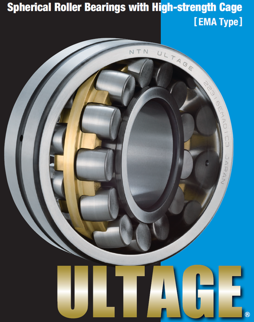 ISO Double Row Straight Bore Spherical Roller Bearing - Machined Brass Cage  22317EMAD1VS2