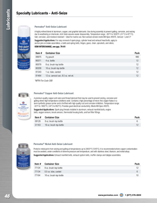 Silver Grade Anti-Seize Lubricant 113g Can   76762