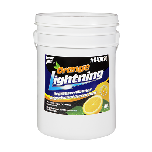 Orange Lightning Cleaner/Degreaser 20L Pail   C47820