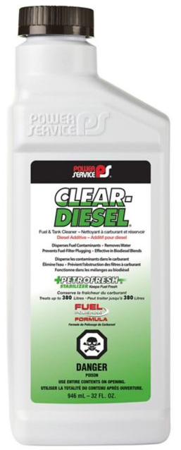 Power Service® 26 oz. Clear Diesel Fuel & Tank Cleaner  PS9226