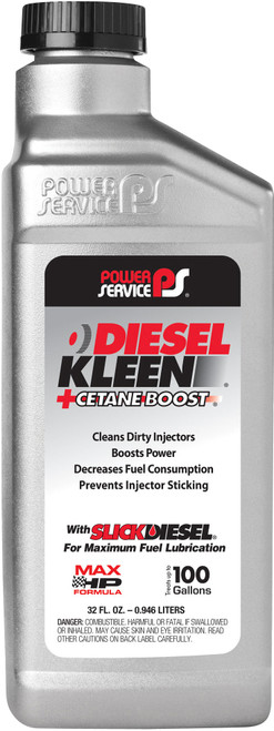 Power Service® 26 oz. Diesel Kleen & Cetane Boost  PS3026