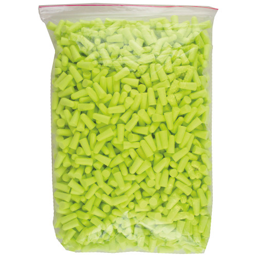 Sellstrom® Disposable Yellow Bullet Shape Foam Ear Plugs - 500 Pack  S23411