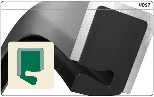 664mm (26.142") Metric H/D Metal Single Lip Nitrile Grease Seal  664X715X25 HDS7 R