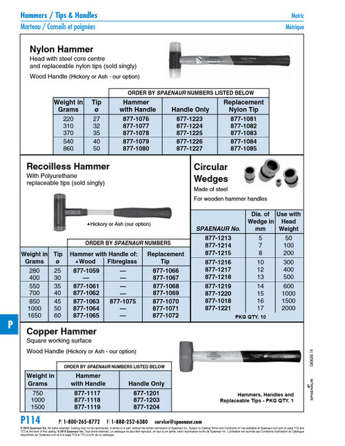 Ash Handle For 5037-02-40 40Mm Dia Ash Plain   877-1226