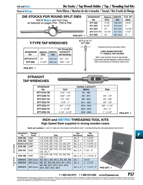Die Stock For Round Split Dies Od Of Dies 1-1/2"   877-C11-1Y