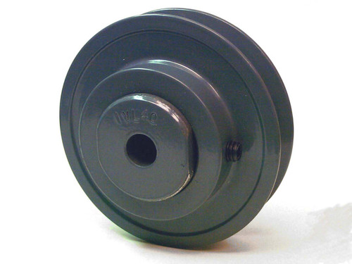 7.10 x 1-3/8" Shaft B Variable Pitch Adjustable Speed Sheave  1VP71-1-3/8