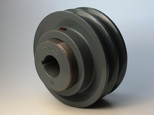 5.35 x 1-5/8" Shaft B Variable Pitch Adjustable Speed Sheave  2VP56-1-5/8