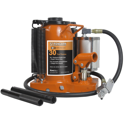 30 Ton Air/Hydraulic Bottle Jack - Super Heavy Duty  030162