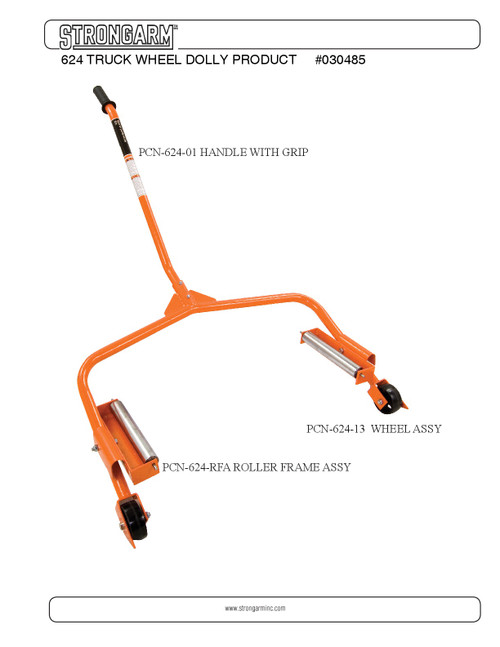 450 lb. Capacity Truck Wheel Dolly  030485