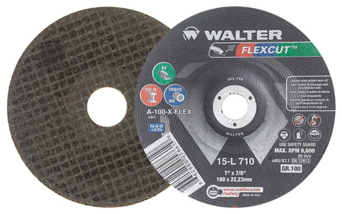 Flexcut® 25 Pc. 7 x 7/8" A-100-X-FLEX Grinding Wheel   15L710