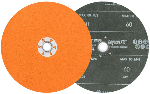 Coolcut XX® 25 Pc. 7 x 5/8"-11 Quick Change Sanding Disc   15X726