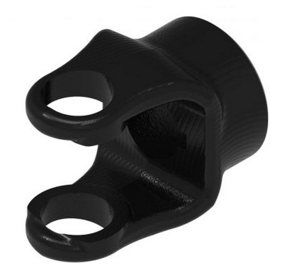 1" Round - Single Keyway Yoke - Spicer® 1000 Series  PTO10001-1051