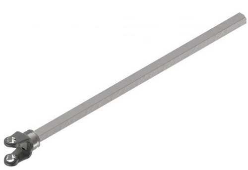 1 x 1-1/8" Rectangular - 35.62" Shaft & Yoke Assembly - 14 Series  PTO1000-1448