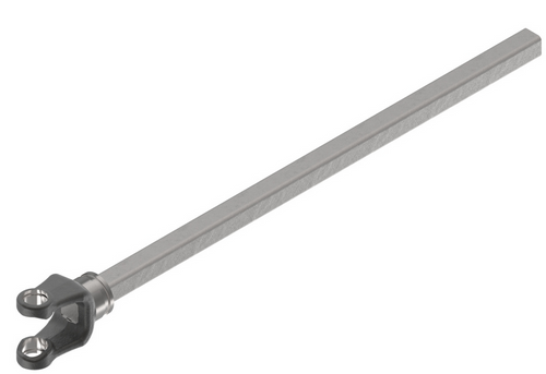 1-3/16" Square - 33.19" Shaft & Yoke Assembly - 35 Series  PTO1000-3548