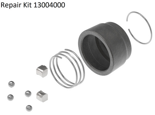 1-3/8"-6 Spline - Safety Slide-Lok QD Yoke - Bondioli® 5 Series  PTO101-6506