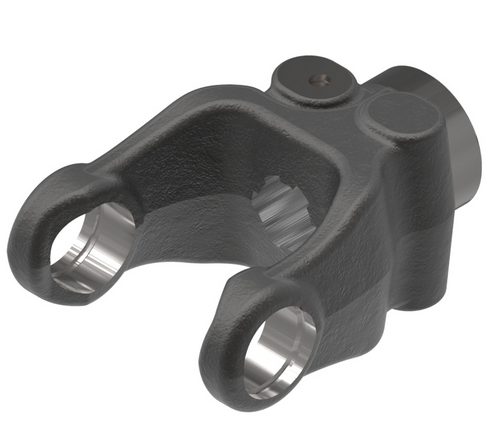 1-3/8"-6 Spline - Push Pin QD Yoke - 55 Series  PTO102-5506