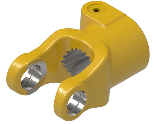 1-3/8"-21 Spline - Push Pin QD Yoke - Bondioli® 1 Series  PTO102-6121
