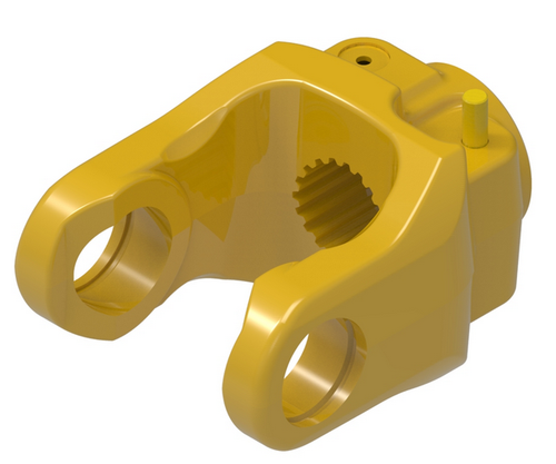1-3/4"-20 Spline - Push Pin QD Yoke - Bondioli® 9 Series  PTO102-6920