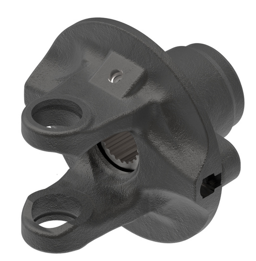 1-3/8"-21 Spline - Ball Shear Clutch Spring-Lok QD Yoke - 44 Series  PTO104-4421