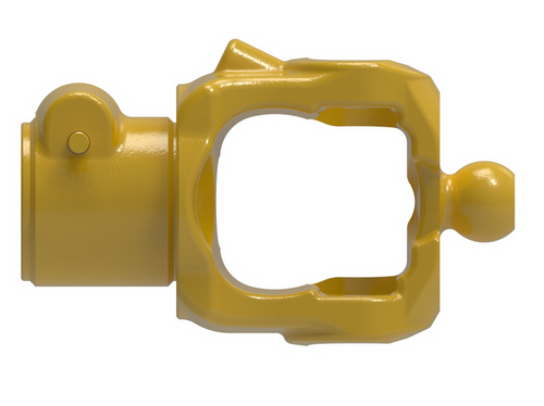 1-3/8"-21 Spline - 80° CV Pin Quick Disconnect Yoke - Bondioli® 6 / Walterscheid® AW22 Series  PTO1097621