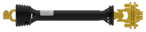 1-3/8"-6 Spline Push Pin QD Yoke - 1-3/8"-6 Spline Friction Clutch Yoke - Four Yoke Driveline Assembly - Bondioli® 6 Series  PTO14106654