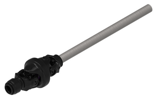 1-3/4"-20 Spline 80° CV Auto-Lok QD Yoke - 1-3/8"-20 Spline Telescope Shaft Assembly - Category 4-80  PTO15758600