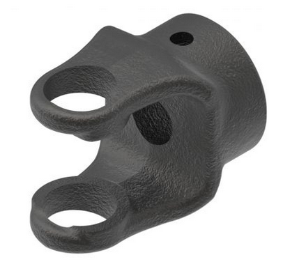 1" Round - Setscrew Yoke - 6 Series  PTO8000616