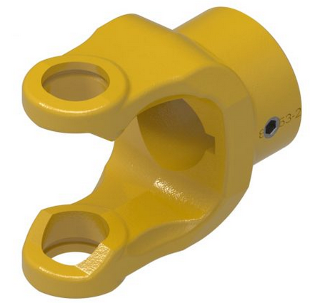 1-3/8" Round - Setscrew Yoke - Bondioli® 6 / Walterscheid® AW22 Series  PTO8008611