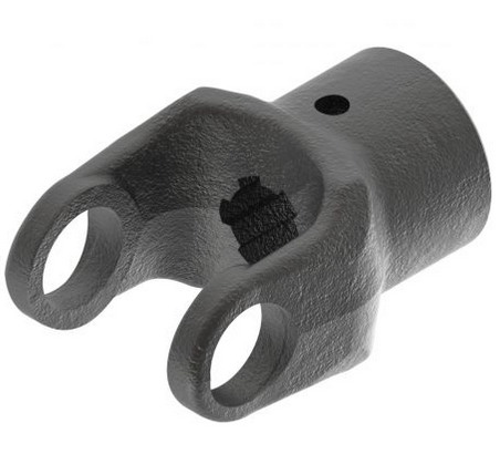 1-1/8"-6 Spline - Roll Pin Yoke - 12 Series  PTO8011218