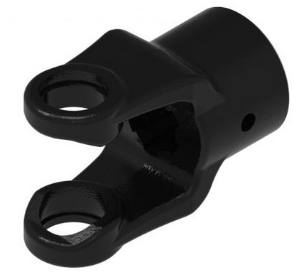 1-1/4"-6 Spline - Roll Pin Yoke - 14 Series  PTO8011420