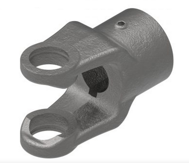 1-1/4" Round (Double Keyways) - Setscrew Yoke - 14 Series  PTO8061420