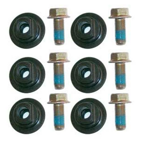 6 Pack Rotary Drum Mower Bolts w/Nuts  CUT01129