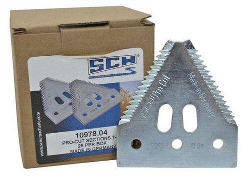 25 Pack Sickle Sections  CUT05031-25