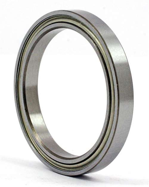 40 x 52 x 7mm Shielded Deep Groove Single Row Ball Bearing   61808-ZZ