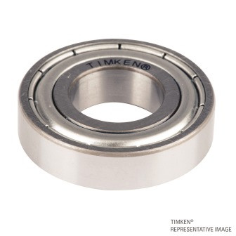 10 x 28 x 8mm Shielded Deep Groove Single Row Ball Bearing   16100-ZZ
