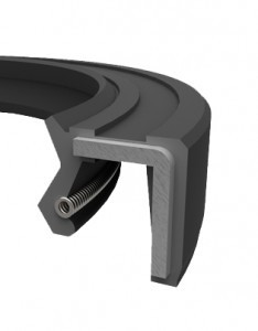 48mm Metric Rubberized Double Lip Nitrile Oil Seal  48X72X8-R2LS32-S