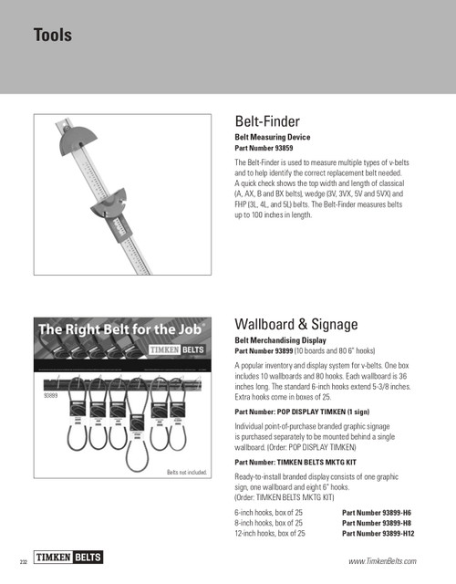 Belt-Finder Measuring Tool   93859