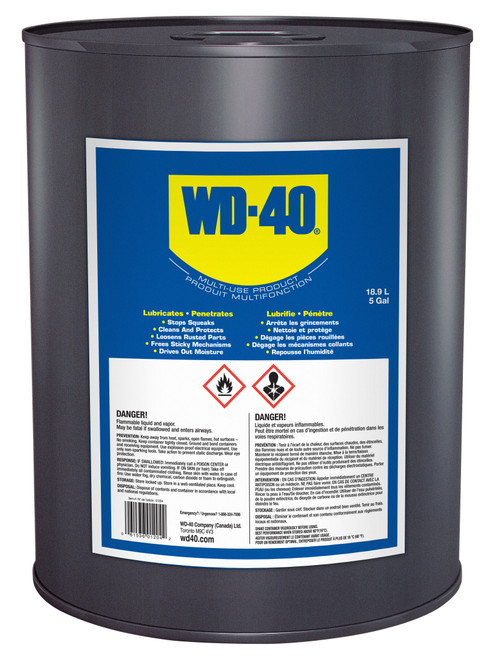 WD-40® Multi-Use Lubricant 18.9L Pail   01204