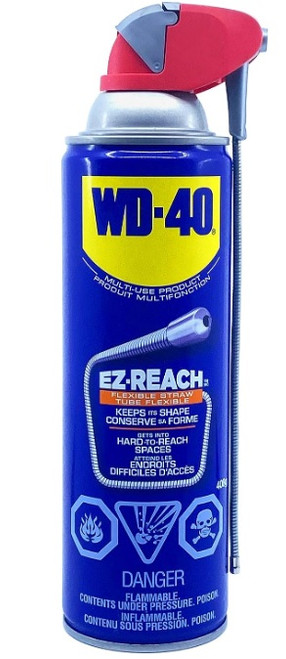 WD-40® Multi-Use EZ-Reach Lubricant 408g Aerosol   01077
