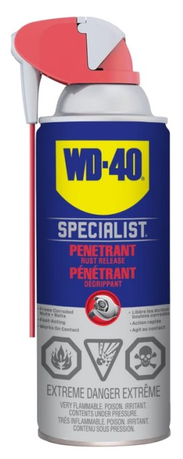 WD-40® Specialist® Penetrant Lubricant Smart Straw 311g Aerosol   01278